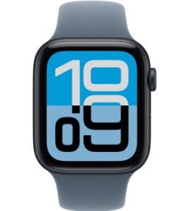 Часы Apple Watch SE 3, 44 мм алюминий Темная Ночь, ремешок Sport Band  Синий