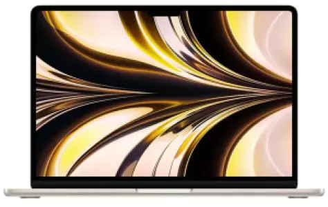 Ноутбук Apple MacBook Air 13 2022 (M2, 8C CPU/10C GPU), 8 ГБ, 512 ГБ SSD, сияющая звезда (Starlight) Z15Z00028