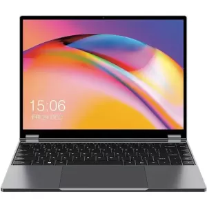 Ноутбук Chuwi FreeBook N100, 13.5" (2256x1504) IPS сенсорный/Intel N100/12ГБ LPDDR5/512ГБ SSD/UHD Graphics/Win 11 Home, серый (1746347)