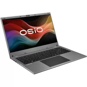 Ноутбук OSiO FocusLine, 15.6" (1920x1080) IPS/Intel Processor N100/8 ГБ DDR4/512 ГБ SSD/Intel UHD Graphics/Windows 11 Home, Серебристый (B150I-006S)