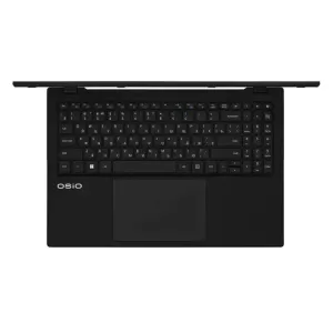 Ноутбук OSiO BaseLine, 15.6" (1920x1080) IPS/Intel Processor N100/8 ГБ/512 ГБ SSD/Intel UHD Graphics/Windows 11 Home, Черный (B150i-006b)