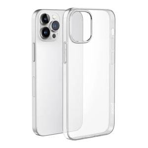 Чехол Hoco для iPhone 14 Pro Max силиконовый, прозрачный Чехол Hoco для iPhone 14 Pro Max силиконовый, прозрачный