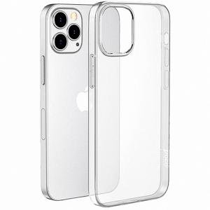 Чехол Hoco Silicone Case для iPhone 12 Pro Max, прозрачный Чехол Hoco Silicone Case для iPhone 12 Pro Max, прозрачный