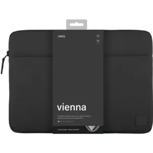 Чехол-папка Uniq VIENNA Laptop Sleeve для ноутбуков 14 Midnight Black
