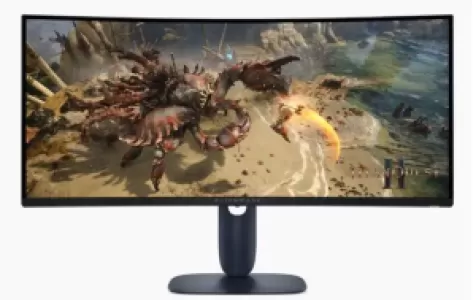 Монитор Dell 34" AW3425DWM 1500R Black, 21:9, VA, UWQHD, 1ms, 400cd, 180Hz, HDMI, DP, USB, HAS