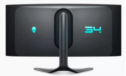 Монитор Dell 34,18" AW3423DWF 1800R, QD OLED, UWQHD 0,1ms, 1000cd, 165Hz, HDMI, DP, USB, HAS