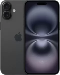 Смартфон Apple iPhone 16 256 ГБ Черный (nano SIM+eSIM) Смартфон Apple iPhone 16 256 ГБ Черный (nano SIM+eSIM)
