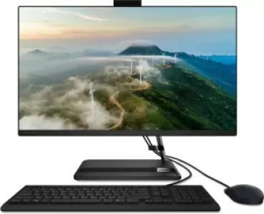 Моноблок Lenovo IdeaCentre AIO 3 27IAP7 27" FHD IPS / Intel Core i5 12450H(2Ghz) / 16Gb / 512Gb SSD / noDVD / Intel UHD Graphics / Cam / BT / WiFi / black / noOS