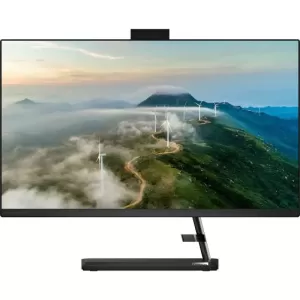 Моноблок Lenovo IdeaCentre AIO 3 27IAP7 27" FHD IPS / Intel Core i5 12450H(2Ghz) / 16Gb / 512Gb SSD / noDVD / Intel UHD Graphics / Cam / BT / WiFi / black / noOS