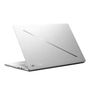 Ноутбук ASUS ROG ZEPHYRUS G16 2024 GA605WI-QR111, 16" (2560x1600) OLED 240 Гц/AMD Ryzen AI 9 HX 370/32 ГБ LPDDR5X/1024 ГБ SSD/NVIDIA GeForce RTX 4070 для ноутбуков (8 Гб)/Без системы, Белый (90NR0J92-M00760)