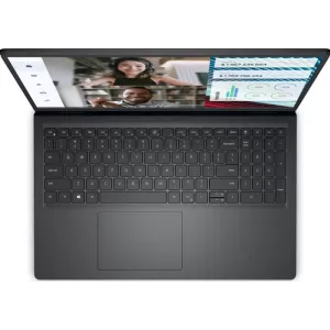 Ноутбук Dell Vostro 3520, 15.6" (1920x1080) WVA 120 Гц/Intel Core i5-1235U/8 ГБ DDR4/512 ГБ SSD/Intel Iris Xe Graphics/Ubuntu, Черный (3520-5850)