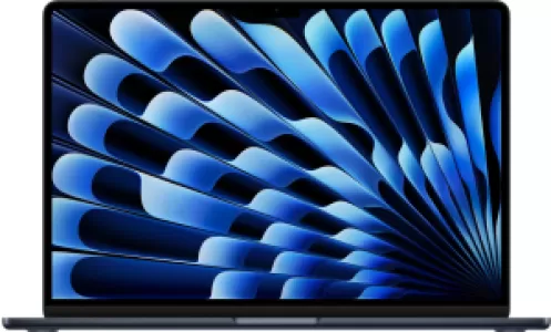 Ноутбук Apple MacBook Air 15 2024 (M3 8-Core, GPU 10-Core, 8GB, 256GB) (8 ГБ, 256 ГБ, MRYU3, Тёмная ночь)