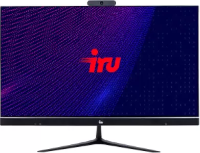 Моноблок iRU Office P23IH5P, 23.8" (1920x1080) IPS / Intel Core i3-10100 / 16 DDR4 / 256 ГБ SSD / Intel UHD Graphics / Без ОС, Черный (4640131327377)
