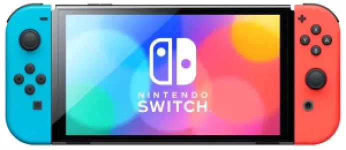 Игровая приставка Nintendo Switch OLED 64GB Неоновый синий/Неоновый красный Игровая приставка Nintendo Switch OLED 64GB Неоновый синий/Неоновый красный