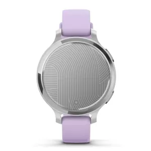 Умные часы Garmin Lily 2 Active Silver with Purple Jasmine Silicone Band (010-02891-01)