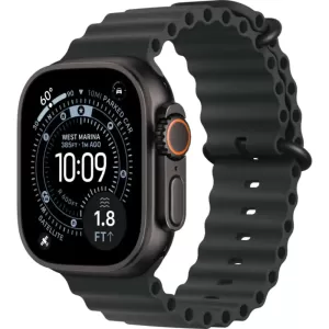 Умные часы Apple Watch Ultra 3 49 мм Black Titanium Ocean Band Черный