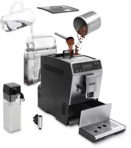 Кофемашина DeLonghi Autentica ETAM 29.660 SB, серебристый/черный