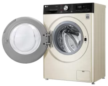 Стиральная машина LG F2V5HS9B, бежевый