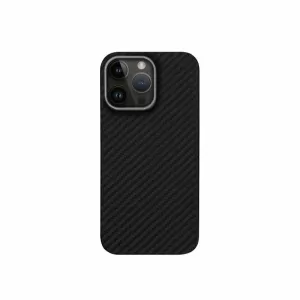 Чехол накладка KZDOO Keivlar для iPhone 14 Pro, черный