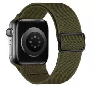 Ремешок Hoco для Apple Watch 38/40/41mm Fashion Series Elastic Nylon Dark Olive