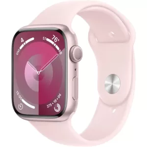 Смарт-часы Apple Watch Series 9 45mm Pink Aluminum Case with Light Pink Sport Band M/L (MR9H3) Смарт-часы Apple Watch Series 9 45mm Pink Aluminum Case with Light Pink Sport Band M/L (MR9H3)