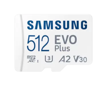 Карта памяти micro SDXC 512Gb Samsung EVO Plus UHS-I U3 A2 + ADP 130Mb/s (MB-MC512KA) Карта памяти micro SDXC 512Gb Samsung EVO Plus UHS-I U3 A2 + ADP 130Mb/s (MB-MC512KA)