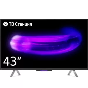 Телевизор Яндекс ТВ Станция с Алисой на YaGPT 43" 4K UHD LED (YNDX-00091)