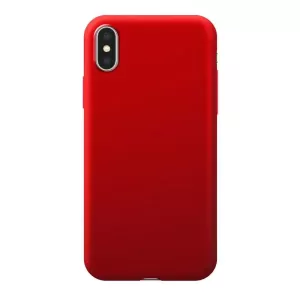 Накладка Deppa Silk Case для iPhone Xs Max Red (арт.89038) Накладка Deppa Silk Case для iPhone Xs Max Red (арт.89038)