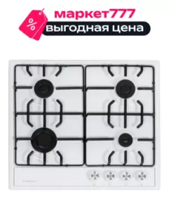 Встраиваемая панель газовая 60 см Delvento V60V40W088