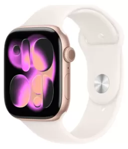 Смарт-часы Apple Watch Series 11, 46 мм (Light Blush | легкий румянец) Sport Band M/L Смарт-часы Apple Watch Series 11, 46 мм (Light Blush | легкий румянец) Sport Band M/L