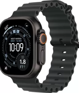 Смарт-часы Apple Watch Ultra 3, 49 мм, Black Titanium, Ocean Band Black Смарт-часы Apple Watch Ultra 3, 49 мм, Black Titanium, Ocean Band Black