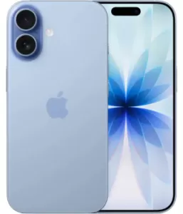 Смартфон Apple iPhone 17 256 ГБ Туманно-голубой (nano SIM+eSIM)