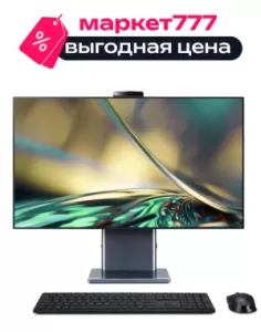 Моноблок Acer Aspire S27-1755 Core i5-1240P / 16Gb / SSD512Gb / 27 / O_DLED / QHD / KB / M / Win11 /  silver DQ.BKDCD.004