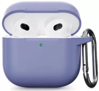 Силиконовый защитный чехол для AirPods 4, лавандовый (Lavender) Силиконовый защитный чехол для AirPods 4, лавандовый (Lavender)