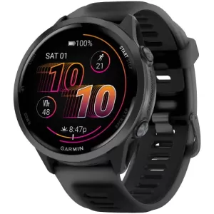 Умные часы Garmin Forerunner 570, 47mm, Slate Gray with Black Band (010-02971-00)