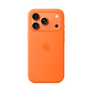 Чехол Apple iPhone 17 Pro Silicone Case with MagSafe Orange