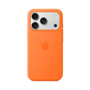 Чехол Apple iPhone 17 Pro Silicone Case with MagSafe Orange