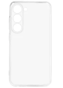 Чехол силиконовый прозрачный на Смартфон Samsung Galaxy S23 (Прозрачный)