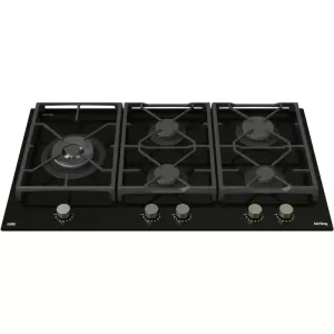 Газовая варочная панель Korting HGG 9987 CTN FLC Black
