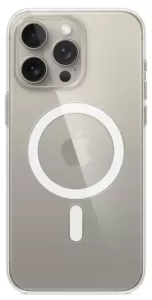 Чехол Apple iPhone 15 Pro Max Clear Case с MagSafe, прозрачный (MT233) Чехол Apple iPhone 15 Pro Max Clear Case с MagSafe, прозрачный (MT233)