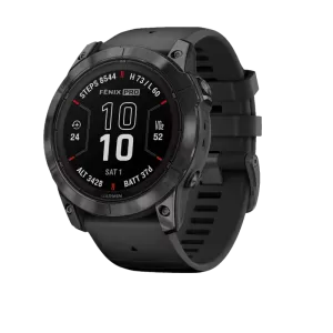 Умные часы Garmin Fenix 7X Pro Sapphire Solar, Titanium, Carbon Gray / Black Band (010-02778-11) Умные часы Garmin Fenix 7X Pro Sapphire Solar, Titanium, Carbon Gray / Black Band (010-02778-11)