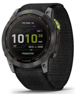 Умные часы Garmin Enduro 2, угольно-серый DLC титановый с нейлоновым ремешком UltraFit ( 010-02754-01) Умные часы Garmin Enduro 2, угольно-серый DLC титановый с нейлоновым ремешком UltraFit ( 010-02754-01)