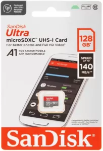 Карта памяти SanDisk Ultra microSDXC 128 ГБ, (SDSQUAB-128G-GN6MN) Карта памяти SanDisk Ultra microSDXC 128 ГБ, (SDSQUAB-128G-GN6MN)