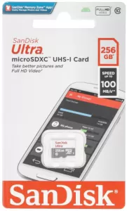 Карта памяти SanDisk Ultra microSDXC U1 C10 256GB, (SDSQUNR-256G-GN3MN) Карта памяти SanDisk Ultra microSDXC U1 C10 256GB, (SDSQUNR-256G-GN3MN)