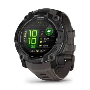 GARMIN INSTINCT 3 AMOLED 50мм черный с угольно-черным ремешком 