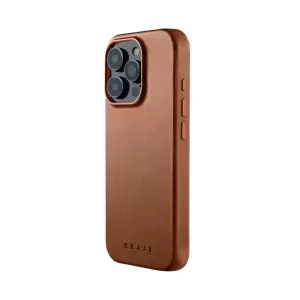 Чехол Mujjo Leather Case для iPhone 16 Pro Max 6.9" MagSafe Brown