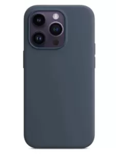 Чехол силиконовый MagSafe для iPhone 14 Pro (Синий)