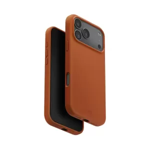 Чехол Uniq LINO для iPhone 17 Pro (MagSafe) Sunset Orange