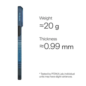 Чехол Pitaka Ultra-Slim Case для iPhone 17 Pro Max 6.9" (PitaTap) MagSafe Moonrise