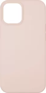 Чехол силиконовый матовый для iPhone 14 (Пудровый)